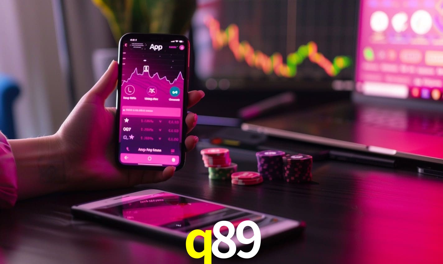 Comparação APP mobile vs versão web da q89